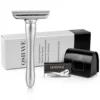 QShave Adjustable Safety Razor with Magnetic Cover 1 Razor 1 Blade Disposal Case & 5 blades ► Photo 1/6