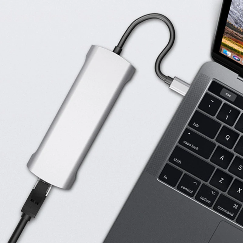 Гигабитный порт типа C/HDMI Nine-In-One Hub расширение док-станции