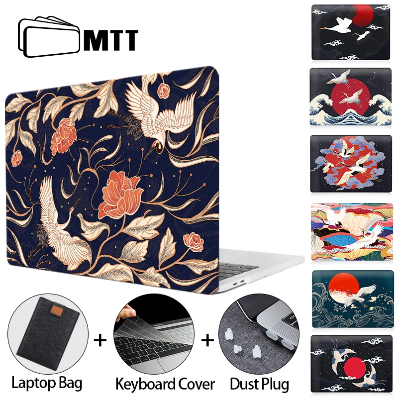 Capa para Macbook Air 13 m1 m2 Pro 13 14 136 15 16 Polegadas A2681 Touch Bar Laptop Sleeve A2338 A2337 A2779 A2780