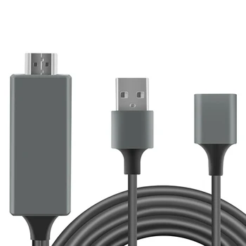 

USB 3.1 Type C to HDMI 1m Cable Adapter Converter ype-C to HDMI 1080P HDTV Converter Mirroring Cable Adapter For Mobile Phone
