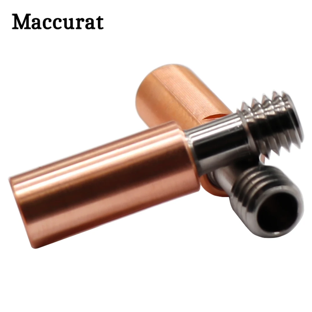 

All-Metal NF CR10-TCrazy Heat Break Titanium Copper Throat 27mm For CR10 CR-10S Hotend Ender 3 Ender 5 3D Printer