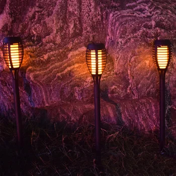

Solar Flame Light Outdoor IP65 Waterproof LED Garden Torch Lamp for Yard Garden Solar Bollard Light Led Solar Stick Lights
