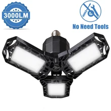 30W НЛО светодиодный гараж светильник с лампой 3 светодиодный ламп AC85-265V E27 B22 промышленный светильник ing мастерской светильник для складов подвала