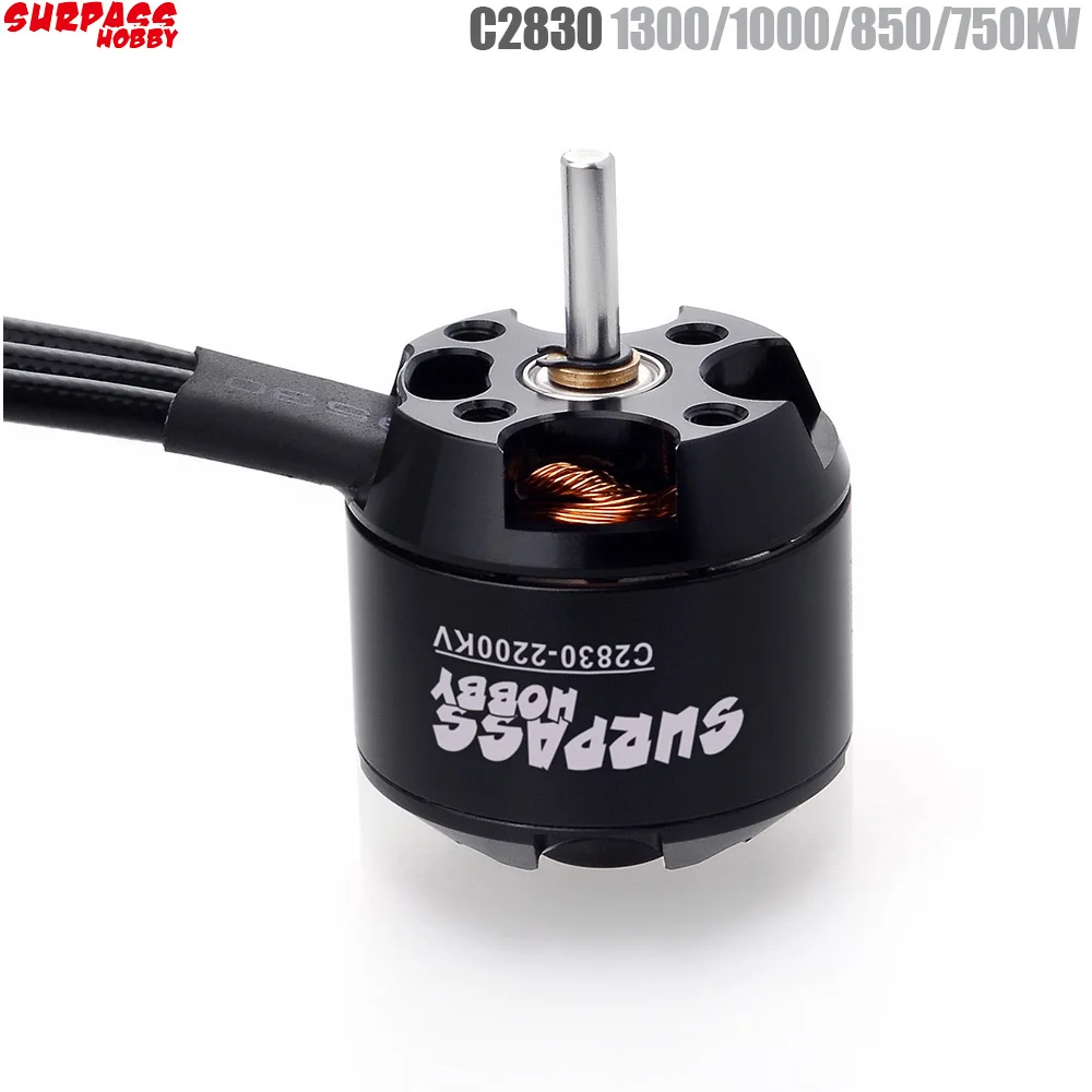 Бесщеточный двигатель SURPASS HOBBY 2212 C2830 1300KV 1000KV 850KV 750KV для радиоуправляемого