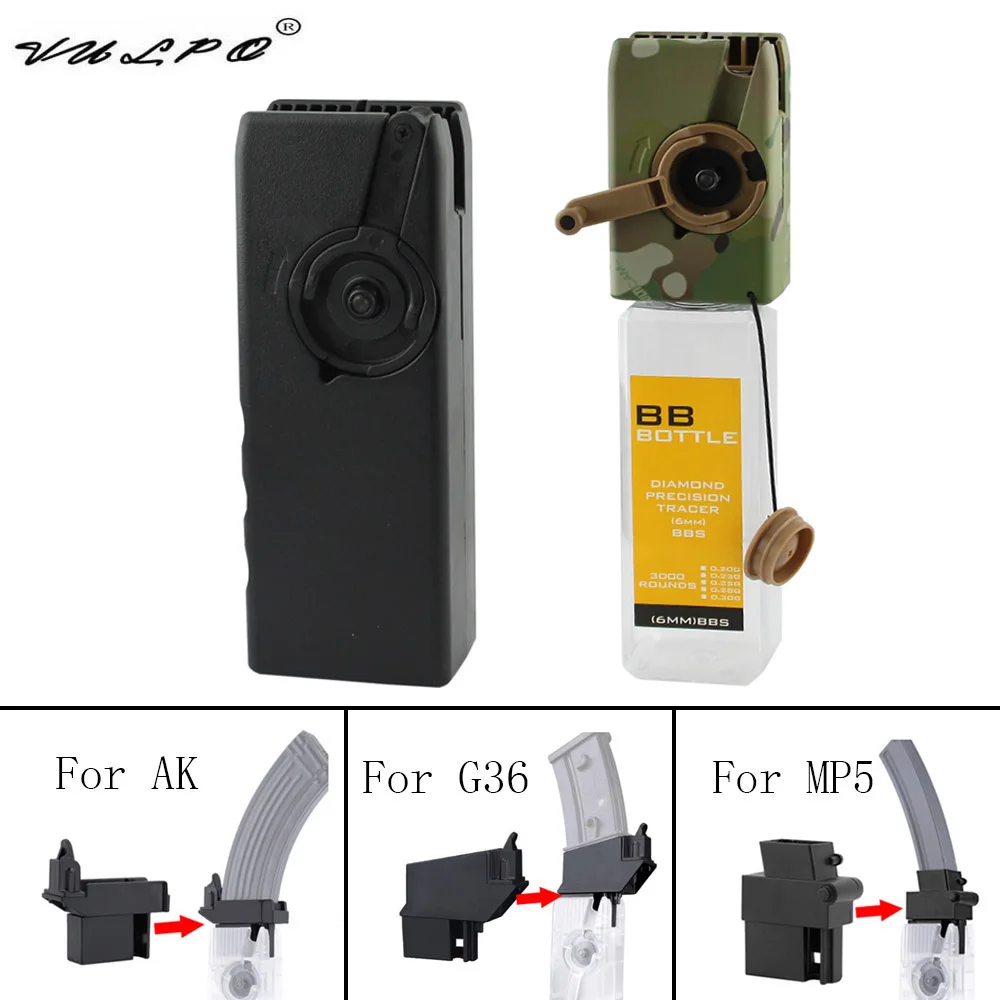 Скоростной погрузчик VULPO Airsoft для пейнтбола M4 BB 1000 оборотов ручной в стиле
