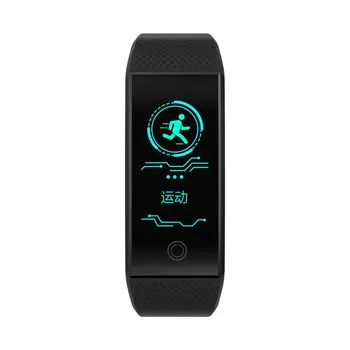 

QW18 Smart Bracelet Blood Pressure Heart Rate Monitor Sports Pedometer Fitness Band Activity Tracker Smart Wristband