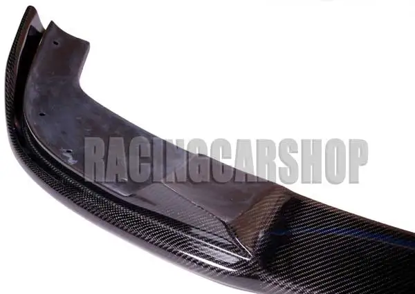 H TYPE REAL CARBON FRONT LIP SPOILER FOR BMW E60 M-TECH FRONT BUMPER