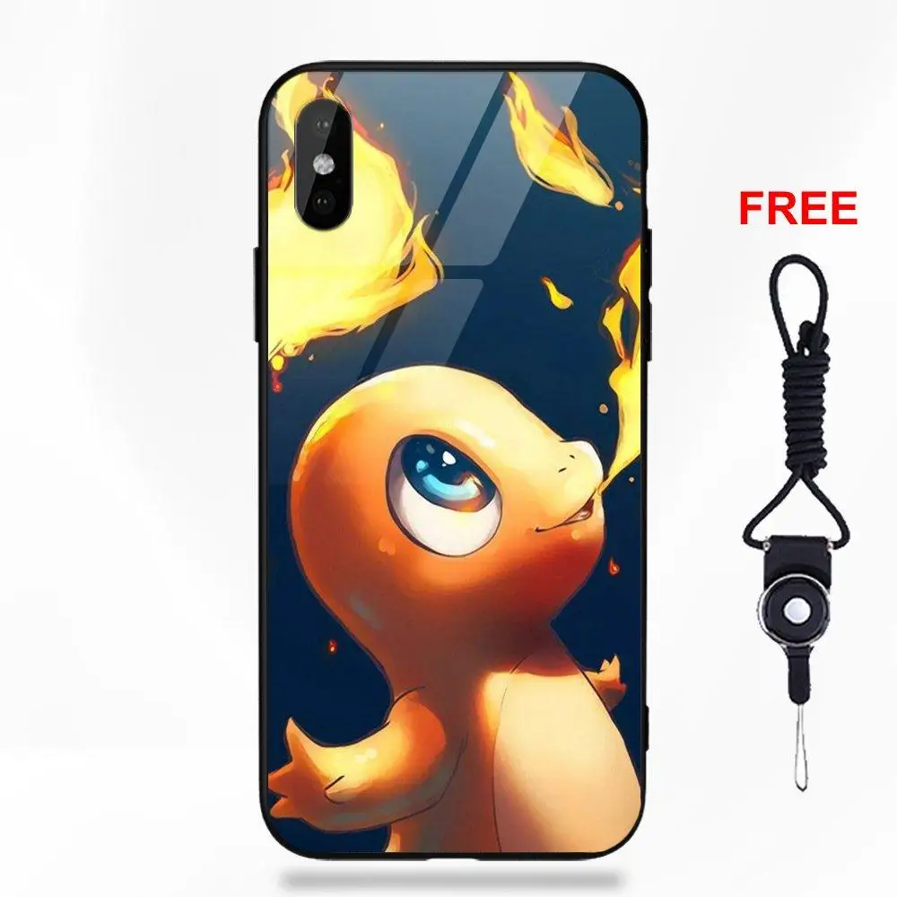 Милый аниме Pokeom Charmander для Redmi 5 Note 5A 6 для Galaxy S8 S9 Plus huawei Honor 7X P20 Lite mate 10 Pro