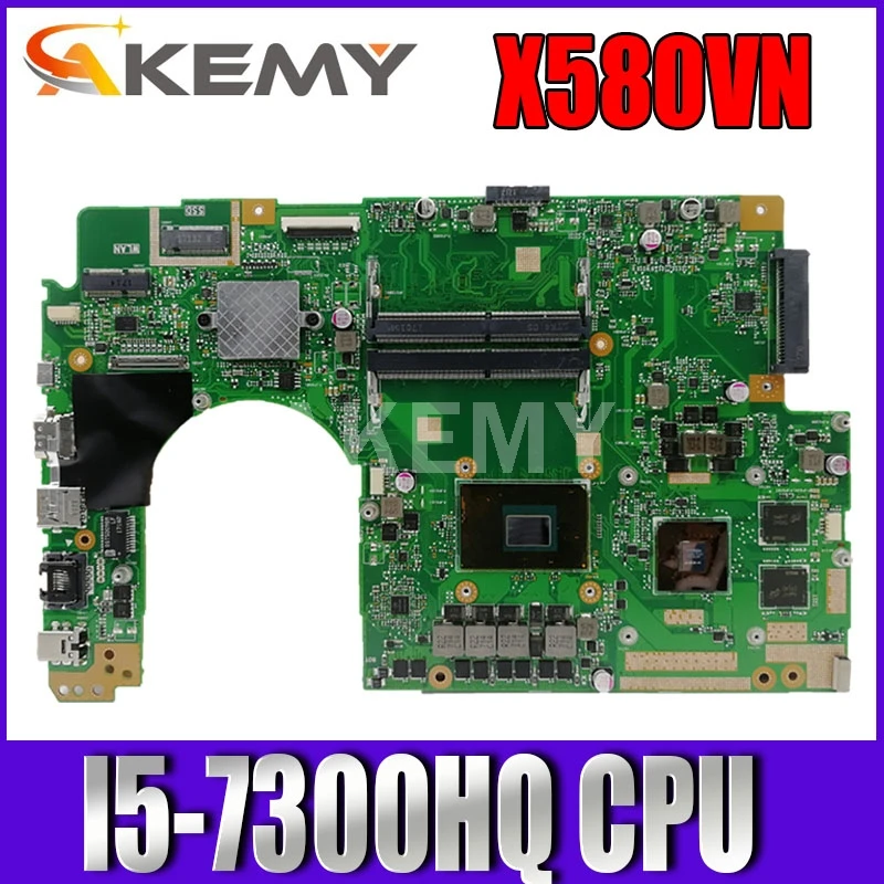 X580VN материнская плата для ноутбука ASUS X580VD X580V оригинальная I5 7300HQ MX150