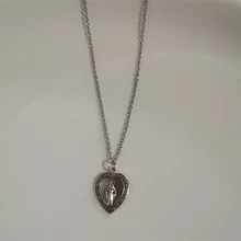  Kpop Stainless Steel Harajuku Heart Wing Choker Necklaces For Women collar Goth Statement Chain Necklace aesthetic jewellery 