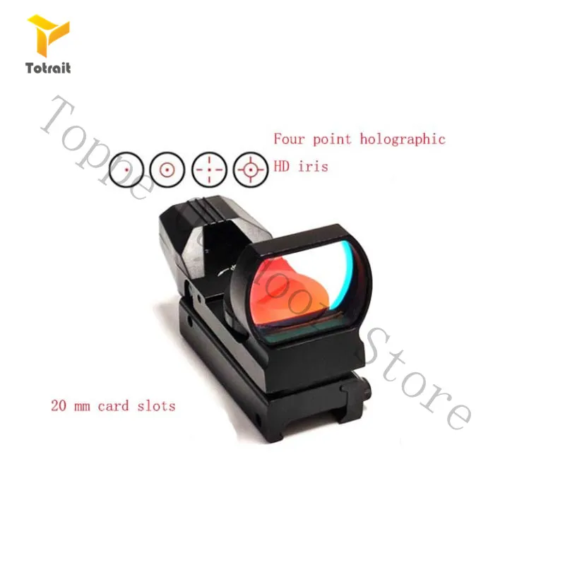

TOtrait Riflescope 11/20mm Rail Holographic Red Dot Sight Reticle tactical Scope Collimator Optical sight Hunting Airsoft Optics