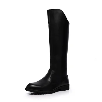 Microfibre Leather Riding Boots 1