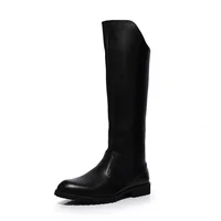 Horse Riding Boots Male Microfibre Leather Rider Boots Equestrian Equipment Boots For Summer Winter Outdoor Sports 1