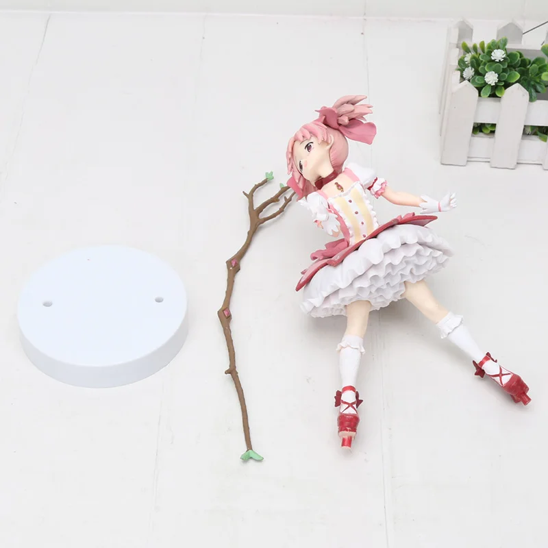Волшебная фигурка девушки Mahou Shoujo Аниме Фигурка Магическая канеме Мадока куклы модель ПВХ фигурка 21 см