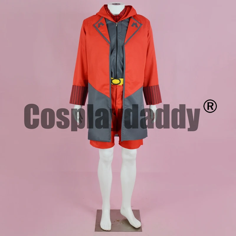 Pokemon Pocket Monsters Omega Ruby en Alpha Sapphire Team Magma Leider Maxie Matsubusa Outfit Anime Game Cosplay Kostuum F006