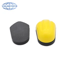 Волшебная глиняная губка для чистки автомобиля с резиновой ручкой 2 шт подушечки для удаления водяных пятен краски от брызг и железнодорожной пыли автохимия