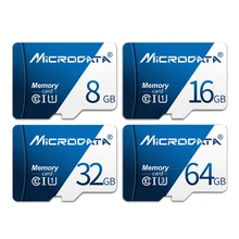 Карта памяти Micro sd 32 ГБ 16 ГБ 8 ГБ microSD 64 Гб 128 Гб класс 10 TF SD карты usb флэш-накопитель мини sdcard с SD адаптером
