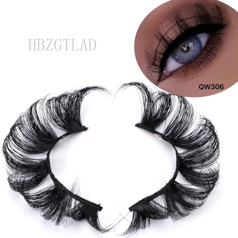 

NEW 10pairs Makeup Eyelashes 3D Mink Lashes Thick Hand Made Fluffy Lashes DD curl lashes Wispy Soft Lash Reusable False Eyelash