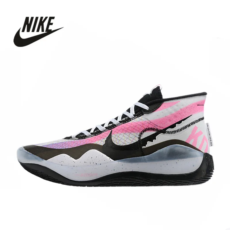 Nike ZOOM KD12 EP баскетбольные кроссовки для мужчин дышащие спортивные активного