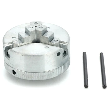 

Three Jaw Chuck Clamping M12X1Mm Threaded Back Mini Drill Chuck Z011 Zinc Alloy 3-Jaw Chuck Clamp Accessory For Mini Metal Lathe
