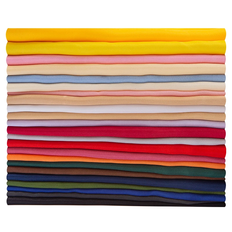 

Suffer Polyester Fiber Matte Satin Fabric Gift Box Bag Lining Background Cloth Sewing Handmade Fabric White Black Wholesale 4.51