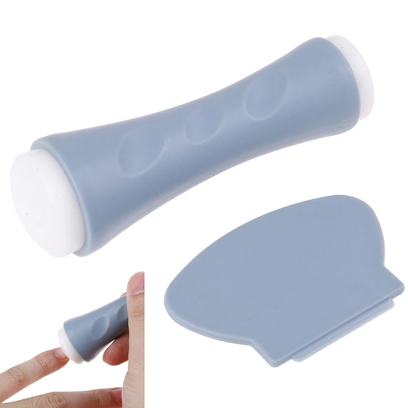 

NEW XL Rubber Dual Ended Nail Stamp Scraper Stamper Transfer Stamping Plate For Stamping Nail Art