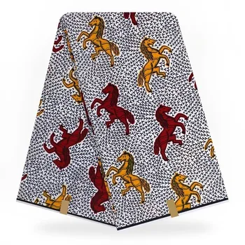 

Best Quality Ankara Veritable Pagne Real Wax Veritable Wax African Printed Fabric 100% Cotton Nigeria Style African Fabric Soft