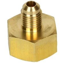 1pcs R134A Car Air Conditioner Adapter Refrigerants Bottle Adapter Quick Coupler Connector For R134A W21.8 To 1/4'' SAE