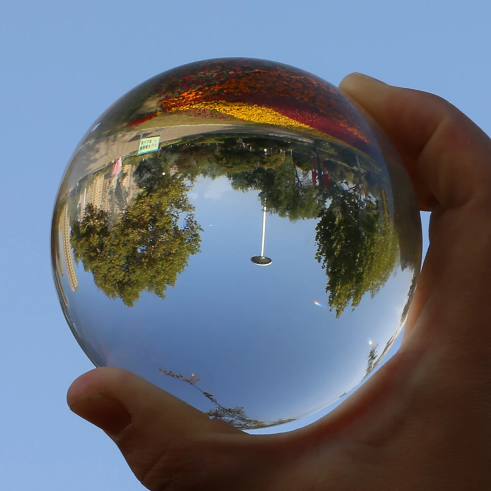 Natural Quartz Clear Magic Crystal Healing Ball Sphere 40mm 60mm 80mm 100mm