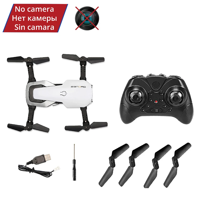 JC-RC-8-no-camera-WH FPV wifi 720P камера Дрон с камерой HD RC Квадрокоптер вертолет селфи Дрон Профессиональный Дрон игрушка для детей 14 лет - Color: JC-RC-8-no-camera-WH