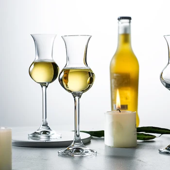 

Italy RCR Crystal Copita Nosing Goblet Sherry Wine Glasses Sommeliers Whisky Whiskey Smell Tasting Glass Wedding Champagne Cup
