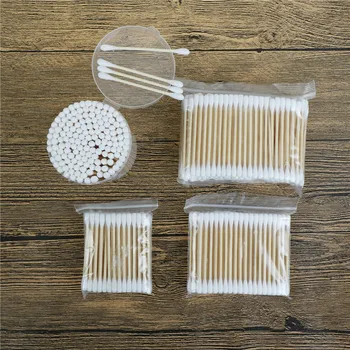 

Double Head Ended Clean Cotton Buds Pink Green Cosmetic Cotton Swab Stick Ear Clean Tools For Children Adult