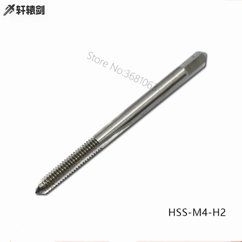 10 шт. M3X0.5 M4X0.7 m50x0.8 прямой флейтовый станок кран H2 резьбовой винт высокоскоростная