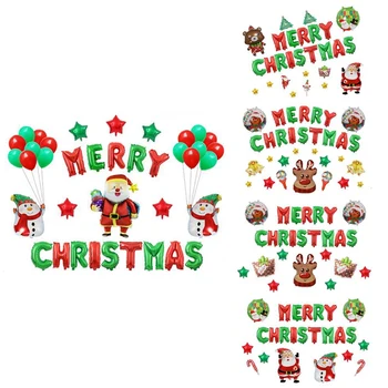

Merry Christmas Christmas Balloon Set Wholesale Party Decoration Balloons