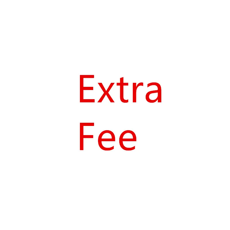 

Total cost extra fee