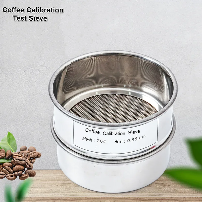 Кофейное калибровочное сито кофейные зерна шлифовальный фильтр диаметр сетки 10