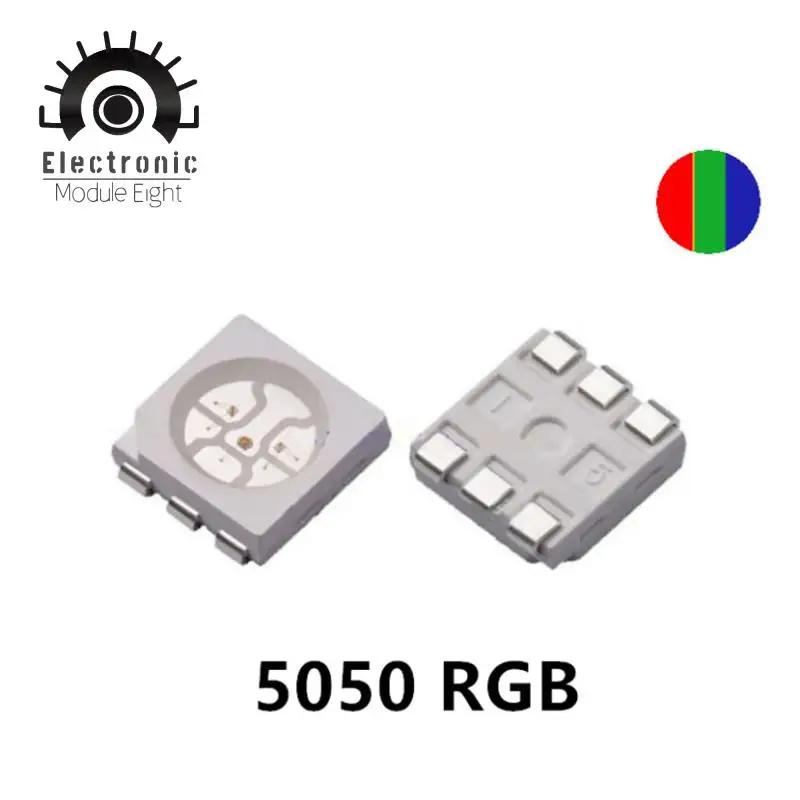 รูปสินค้า หลอดไฟ LED SMD สว่างสูง 100 ชิ้น คุณภาพเยี่ยม