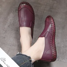 Scarpe da donna Oxford big size 41 42 mocassini in vera pelle da donna scarpe estive di marca formale di lusso appartamenti da donna