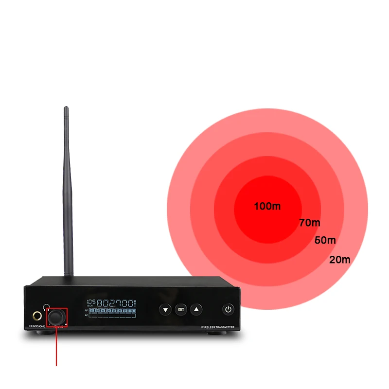 NTBD w uchu bezprzewodowy System monitorowania STM-502 jednego nadajnika monitorowania profesjonalnego do występów na scenie NTBD w uchu bezprzewodowy System monitorowania STM-502 jednego nadajnika monitorowania profesjonalnego do występów na scenie
