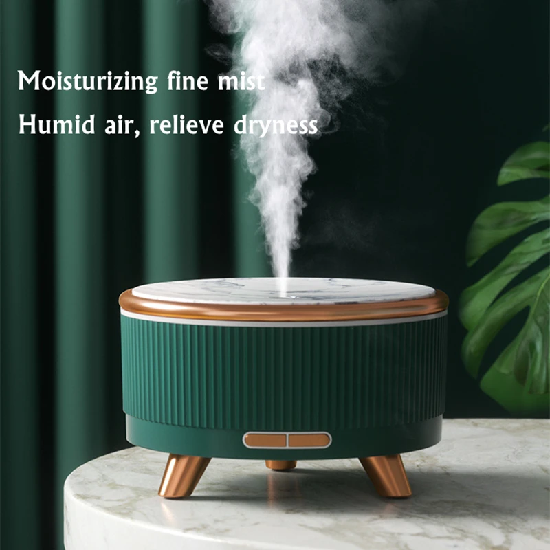 Humidificador de aire ultrasónico para aromaterapia, difusor de aceites  esenciales de madera, vaporizador frío, 230ML - AliExpress