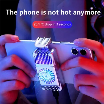 

CARPRIE Mobile Phone Radiator Semiconductor Cooling and Cooling Artifact Suitable for PUBG Game Anchor Cooling Fan 20JUN 19