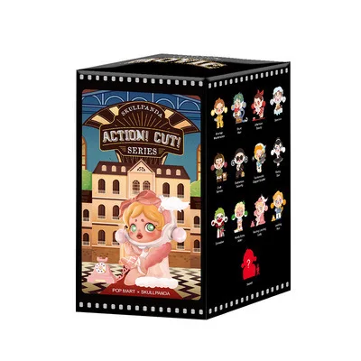 thumbnail image 1 of POP MART SkullPanda Life Is Like A Play Blind Box Toys Action Figure Cut Series Surprise Box Kawaii Figurine for Girls Gift, 1 of 5