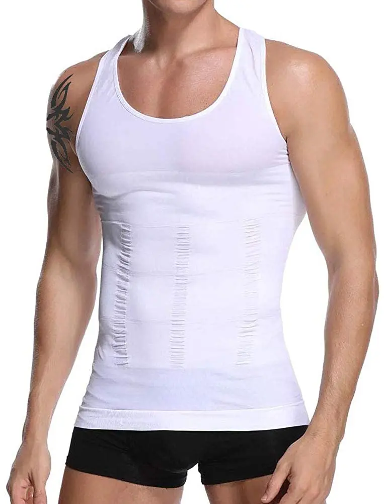 Men Compression Shirt Slimming Body 