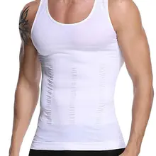Men Compression Shirt Slimming Body Shaper Vest Tummy Control Shapewear Abdomen Undershirt Corset  Fajas Colombianas