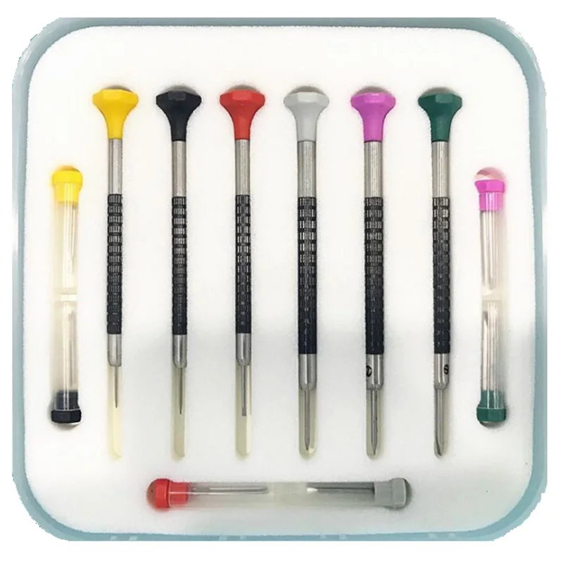 

Micro-Flat Head Screwdriver In Millimeter Slot Type Screwdriver to Repair The Watch 6 Pieces for 0.8-2.0