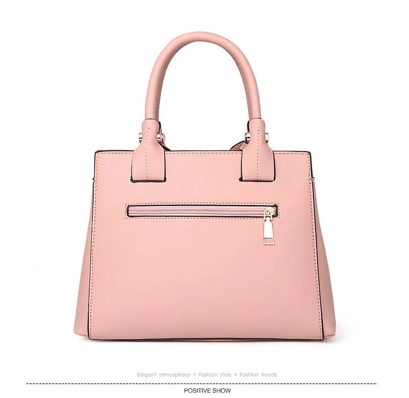 ZMQN Handbags For Women Cute Pink Luxury Shoulder Bag Leather Hand Bag Candy Solid Handbag Hgigh Quality Torebki Damskie A849