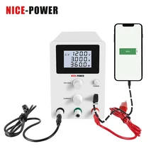 Fonte ajustável do banco da tela lcd da fonte de alimentação do interruptor do regulador de tensão do laboratório da fonte de alimentação 60v
