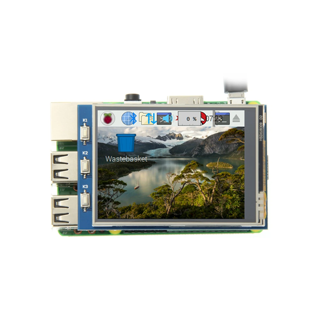 Display Raspberry Pi da 2.8 pollici Raspberry Pi Touch Screen SPI Display Support 3B/4B - immagine 4