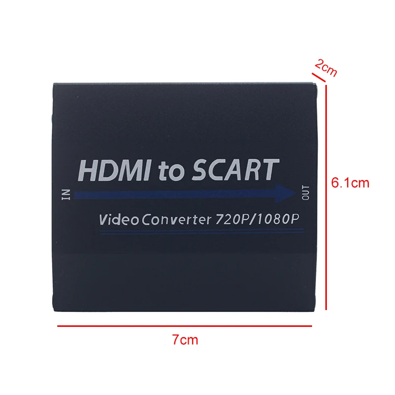 1080P Hdmi к Scart композитный видео конвертер аудио адаптер с Usb кабель для Sky tv