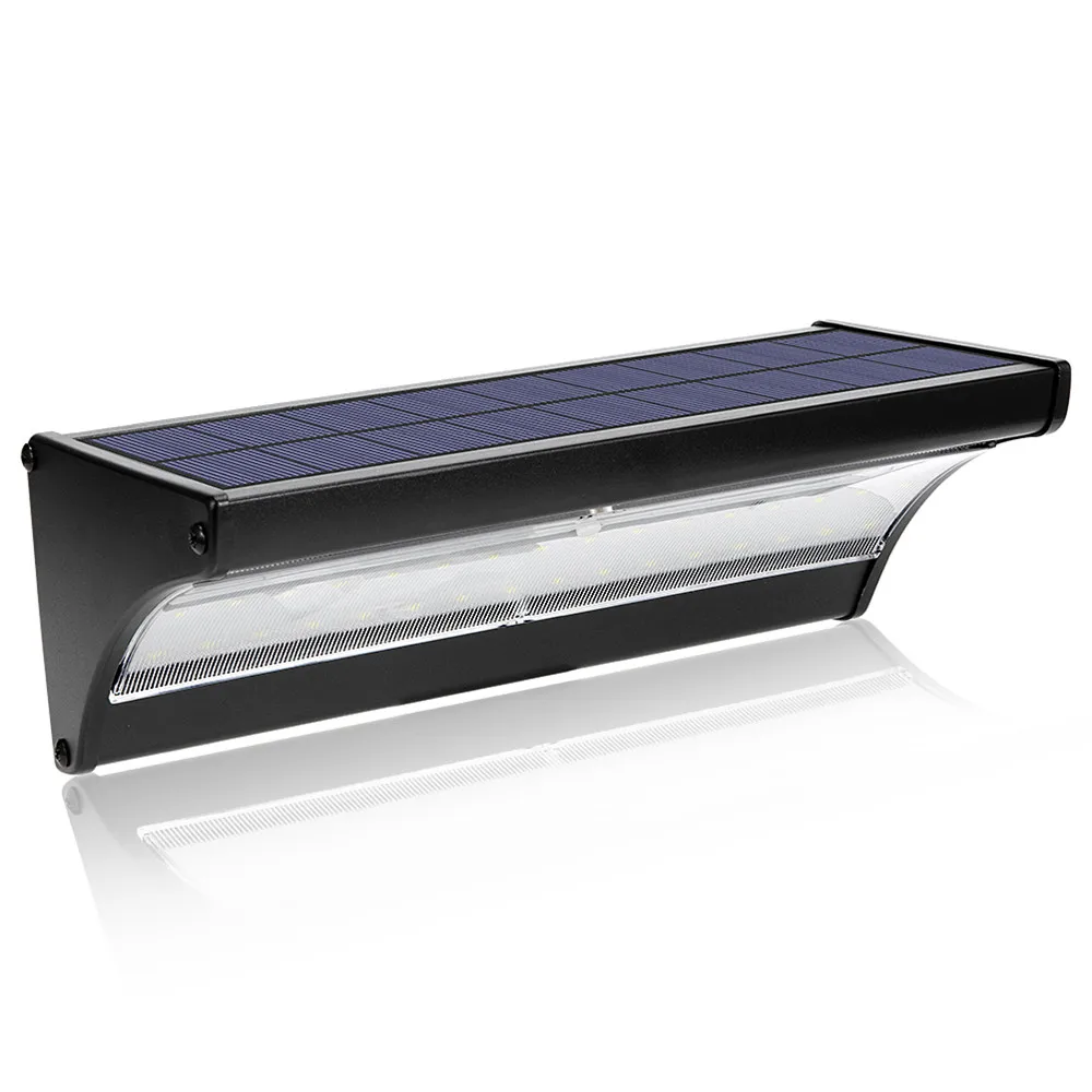 Solar Light Radar Sensor Wall Lamp Waterproof 24/48/60 LED Solar Lamp Energy Saving Motion Detector Solar Lamp For Country House